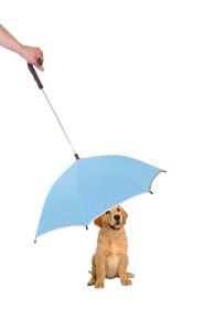 Pour-Protection Umbrella With Reflective Lining And Leash Holder (SKU: 1UMBLBB)